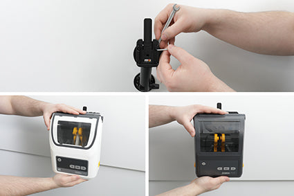Brodit 216366 holder Passive holder Portable printer Black