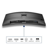 Philips 5000 series 34B2U5600C/00 computer monitor 86.4 cm (34") 3440 x 1440 pixels Dual QHD LCD Grey