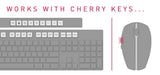 CHERRY DW 5100 keyboard Mouse included Home RF Wireless Czech, Slovakian Black