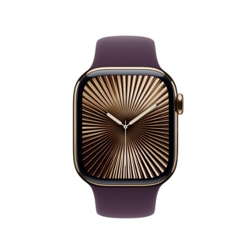Apple MXLC3ZM/A smart wearable accessory Band Plum colour Fluoroelastomer