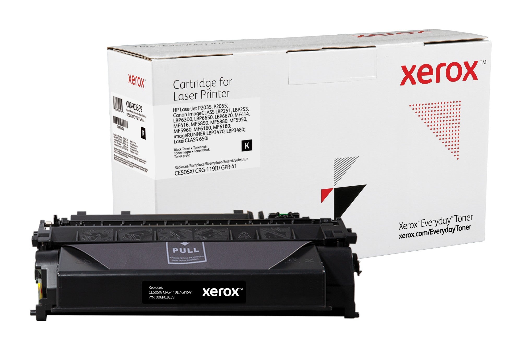 Xerox 006R03839 Toner cartridge black, 6.5K pages (replaces Canon 719H HP 05X/CE505X) for Canon LBP-6300/HP LaserJet P 2055