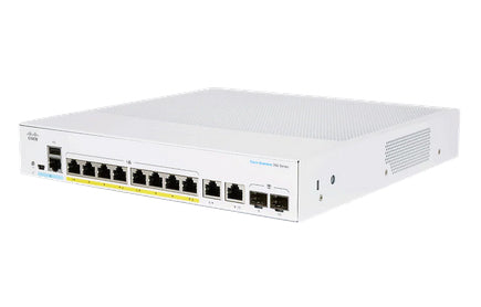 Cisco Business CBS350-8T-E-2G Managed Switch | 8 Port GE | Ext PS | 2x1G Combo | Limited Lifetime Protection (CBS350-8T-E-2G)