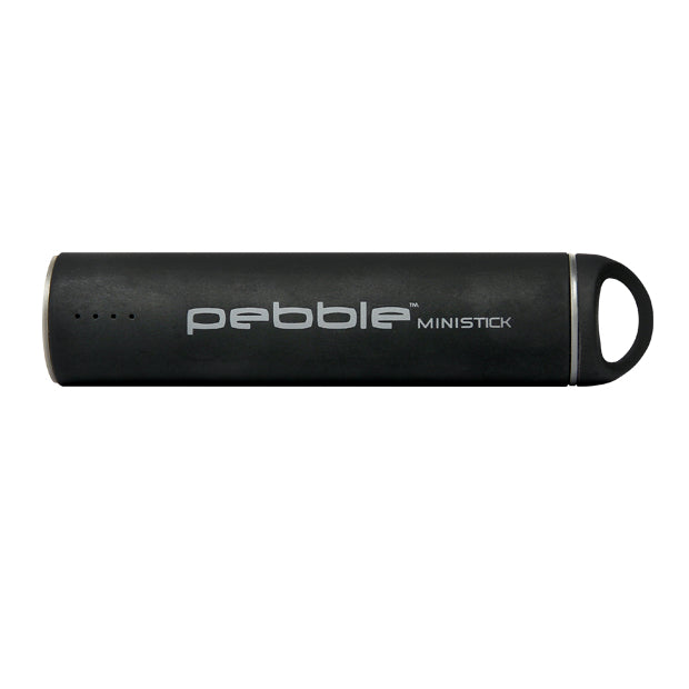 Veho Pebble Ministick 2,200mAh Emergency Portable Rechargeable Power Bank – Black (VPP-102-BL-2200)  - Batteries & Power Supplies - Veho