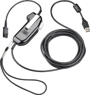 POLY SHS 2626-13 USB-PTT Secure Voice Monaural no Serial no PTT Momentary TAA  - AV & Photo - Poly