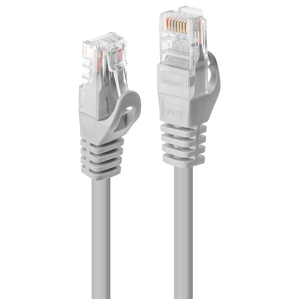 Lindy 2m Cat.5e U/UTP Network Cable, Grey  - Computer Cables - Lindy