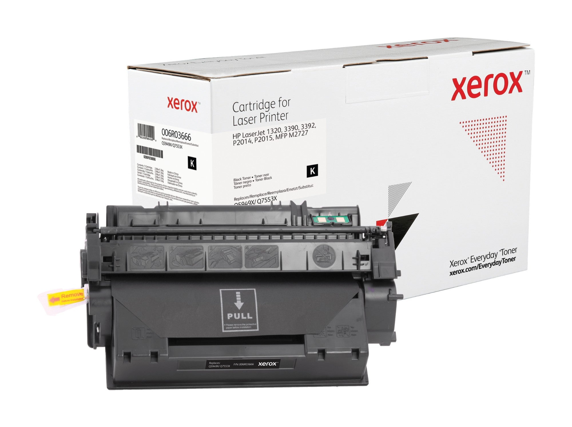 Everyday™ Black Toner by Xerox compatible with HP 49X/53X (Q5949X/ Q7553X)