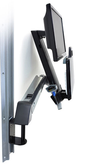 Ergotron Styleview Sit-Stand Combo Arm 61 cm (24") Aluminium Wall