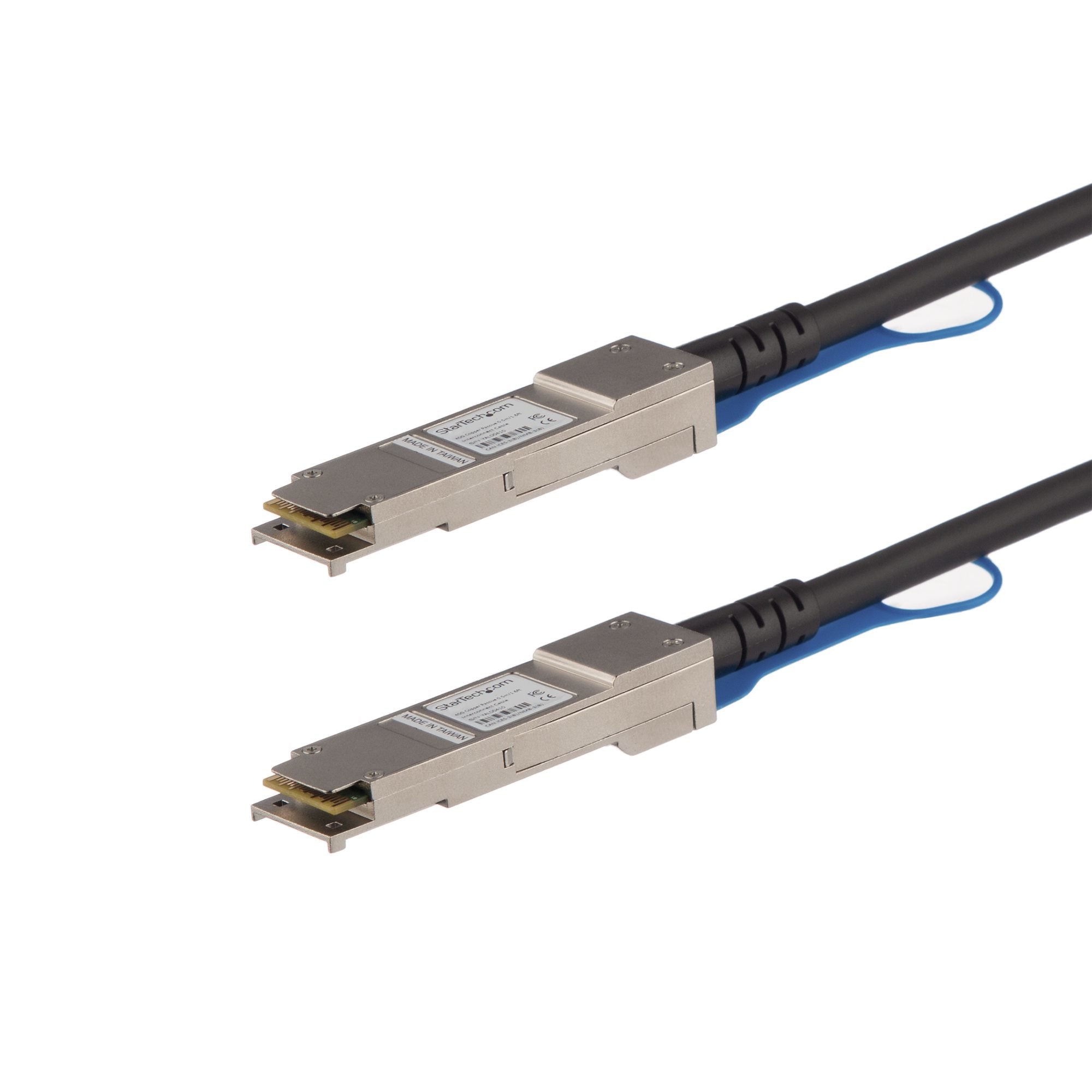 StarTech.com Juniper QFX-QSFP-DAC-1M Compatible 1m 40G QSFP+ to QSFP+ Direct Attach Cable Twinax - 40GbE QSFP+ Copper DAC 40 Gbps Low Power Passive Transceiver Module DAC