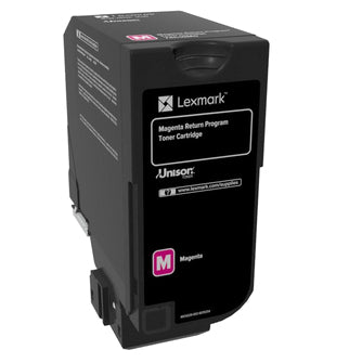 Lexmark 74C20M0 Toner-kit magenta return program, 3K pages ISO/IEC 19798 for Lexmark CS 720/725/CX 725  - Printers & Scanners - Lexmark