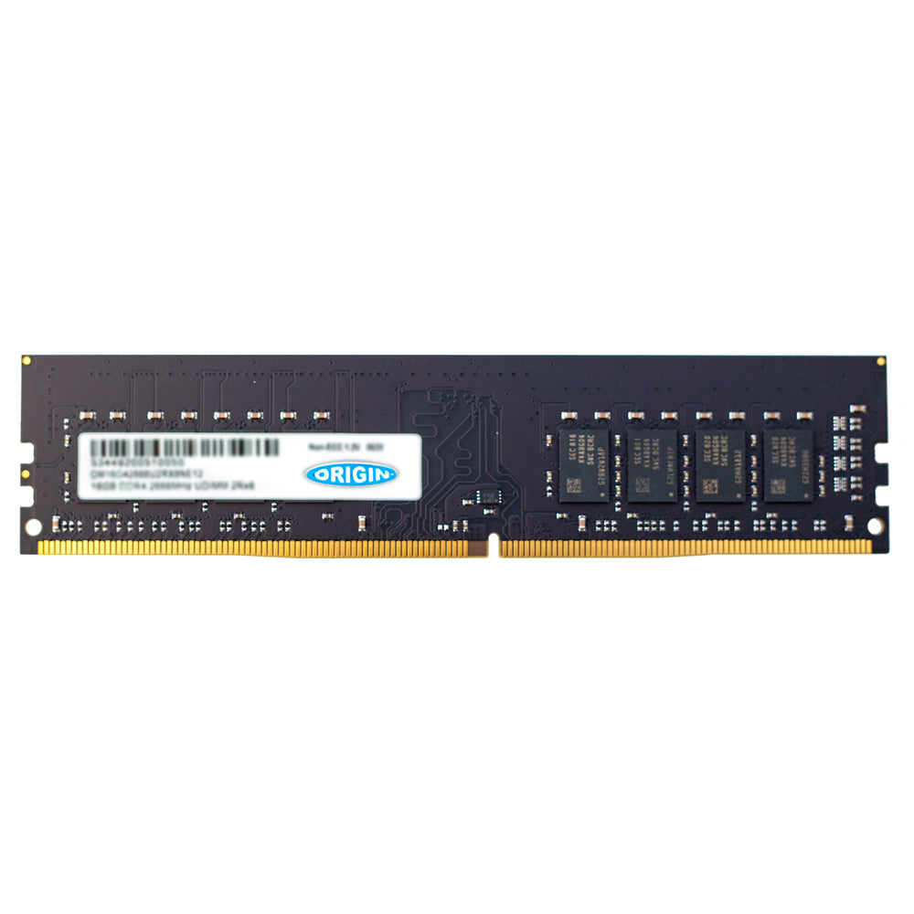 Origin Storage 8GB DDR4 3200MHz UDIMM 1Rx8 Non-ECC 1.2V  - Computer Components - Origin Storage