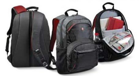 Port Designs Houston backpack Casual backpack Black Nylon, Polyester