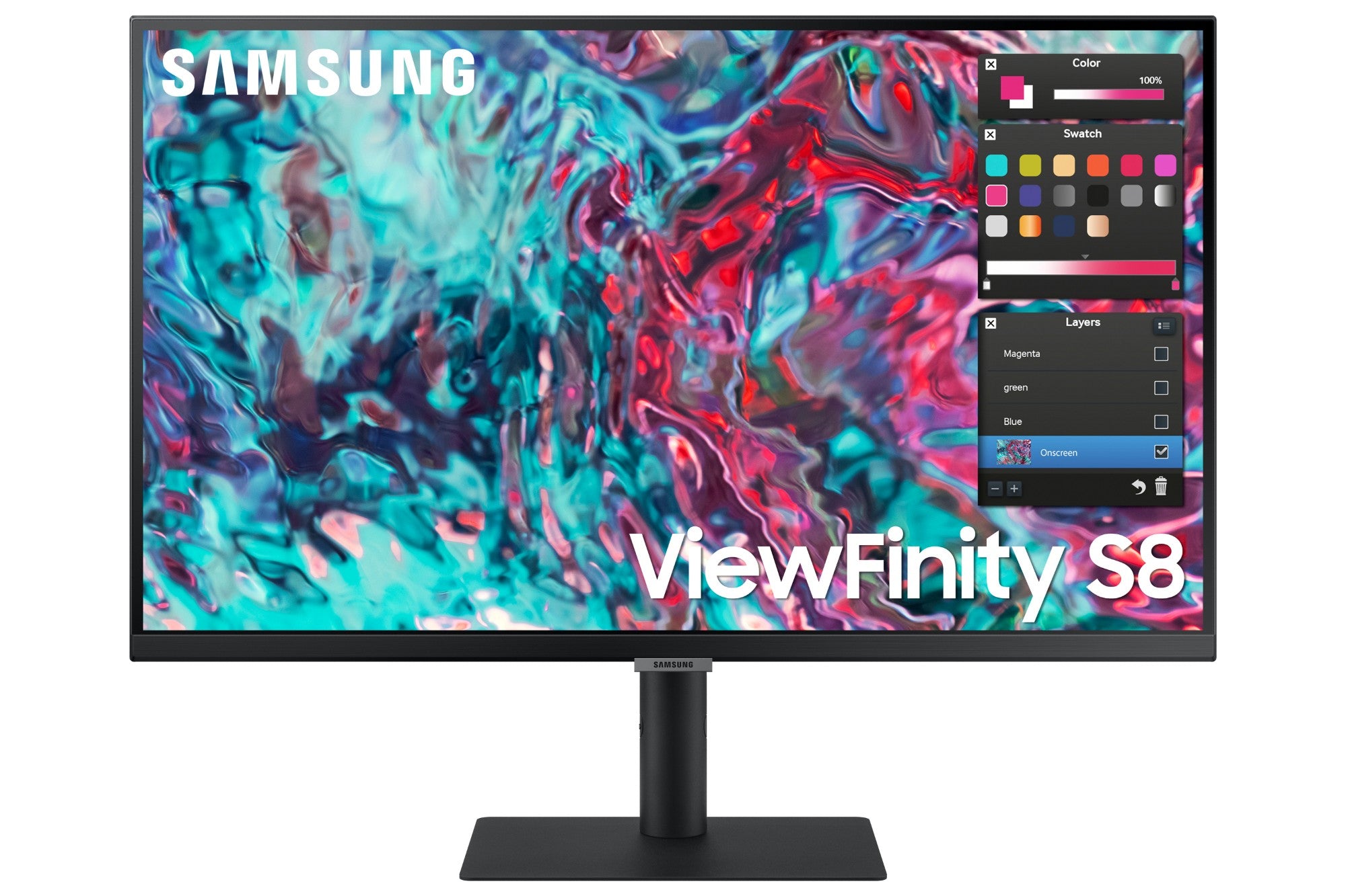 Samsung ViewFinity S80TB computer monitor 68.6 cm (27") 3840 x 2160 pixels 4K Ultra HD LED Black