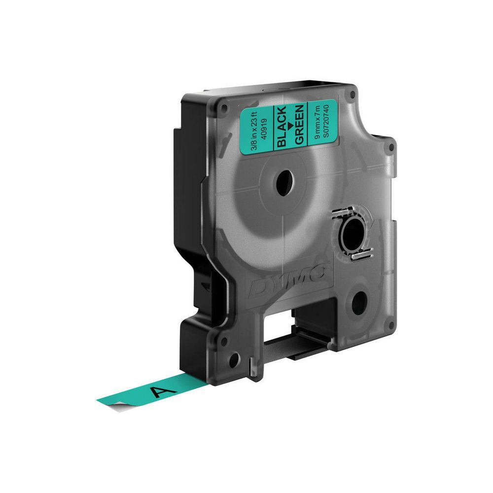 D1 Standard - Black on Green - 9mm