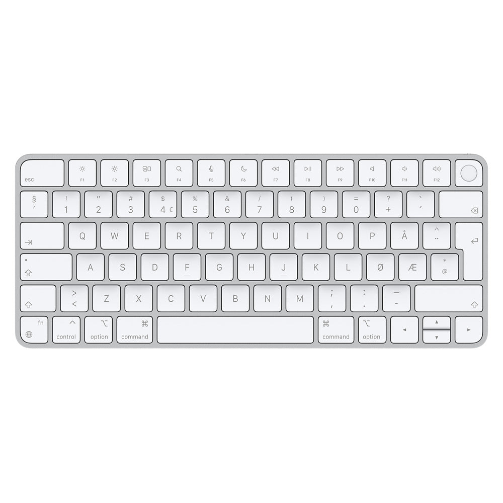 Apple Magic keyboard Home Bluetooth QWERTY Norwegian White  - Data Input Devices - Apple