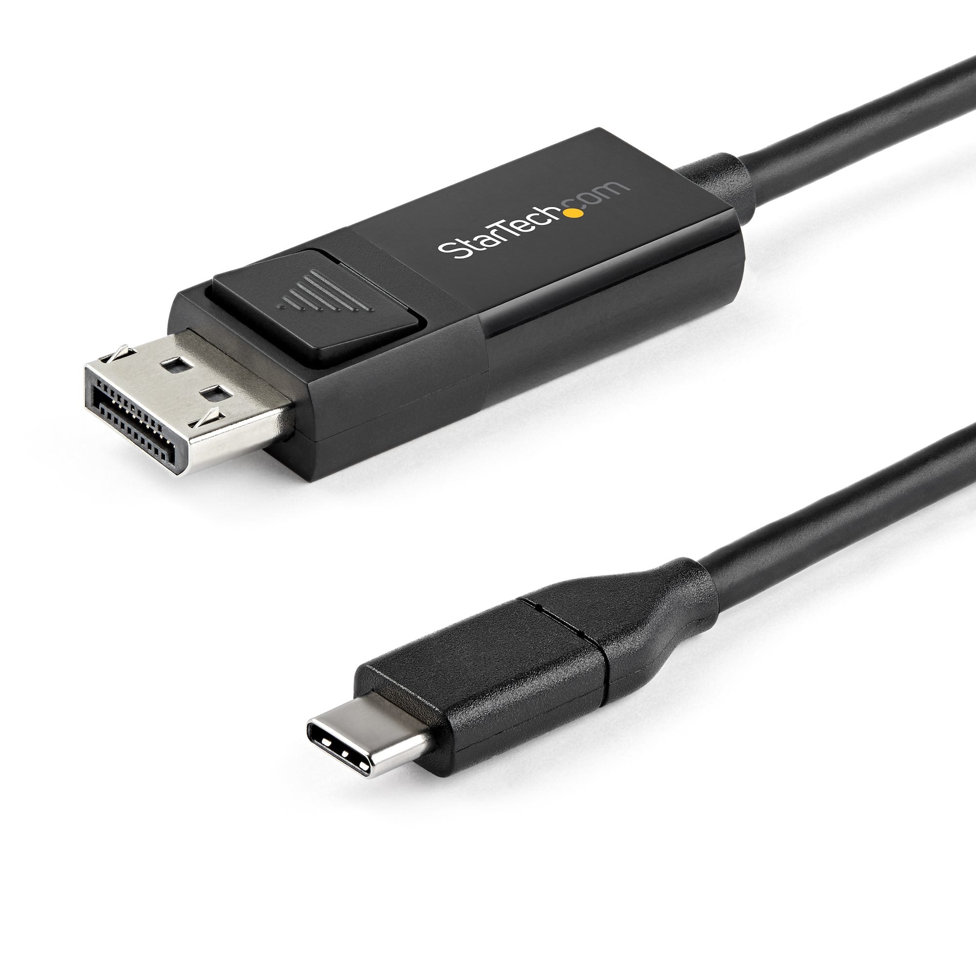 StarTech.com 3ft (1m) USB C to DisplayPort 1.2 Cable 4K 60Hz - Bidirectional DP to USB-C or USB-C to DP Reversible Video Adapter Cable - HBR2/HDR - USB Type C/TB3 Monitor Cable  - Computer Cables - StarTech.com