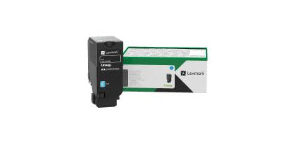 Lexmark 71C2XC0 Toner-kit cyan extra High-Capacity return program, 12.5K pages ISO/IEC 19752 for Lexmark CS 735  - Printers & Scanners - Lexmark