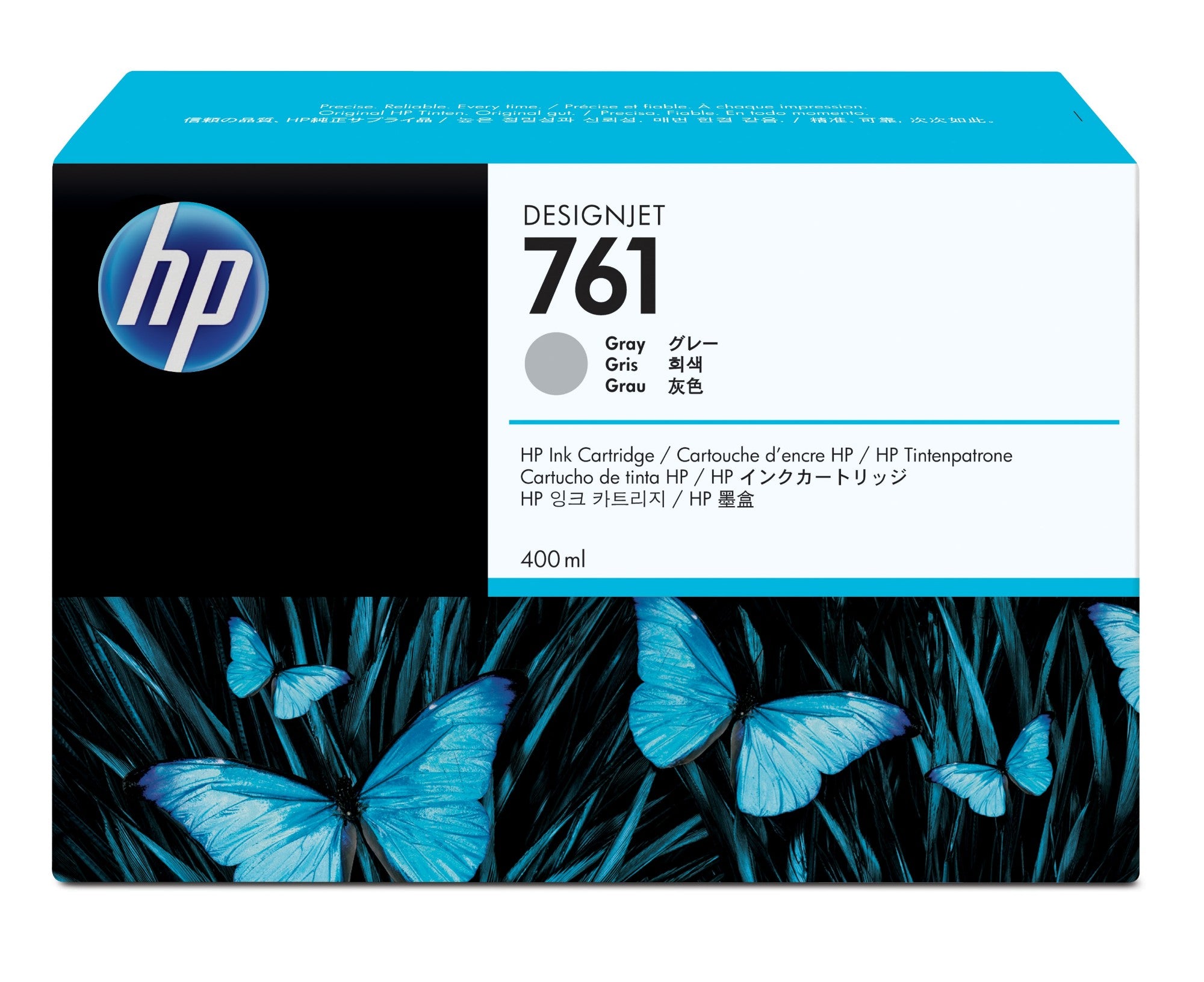 HP CM995A/761 Ink cartridge gray 400ml for HP DesignJet T 7100/7200  - Printers & Scanners - HP