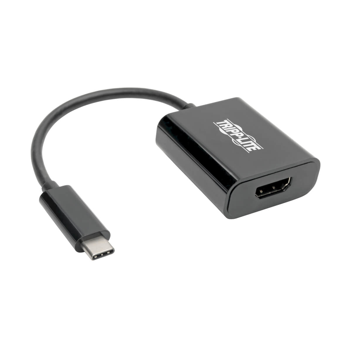 Tripp Lite U444-06N-HDB-AM USB-C to HDMI 4K Adapter with Alternate Mode - DP 1.2, Black  - Computer Cables - Tripp Lite