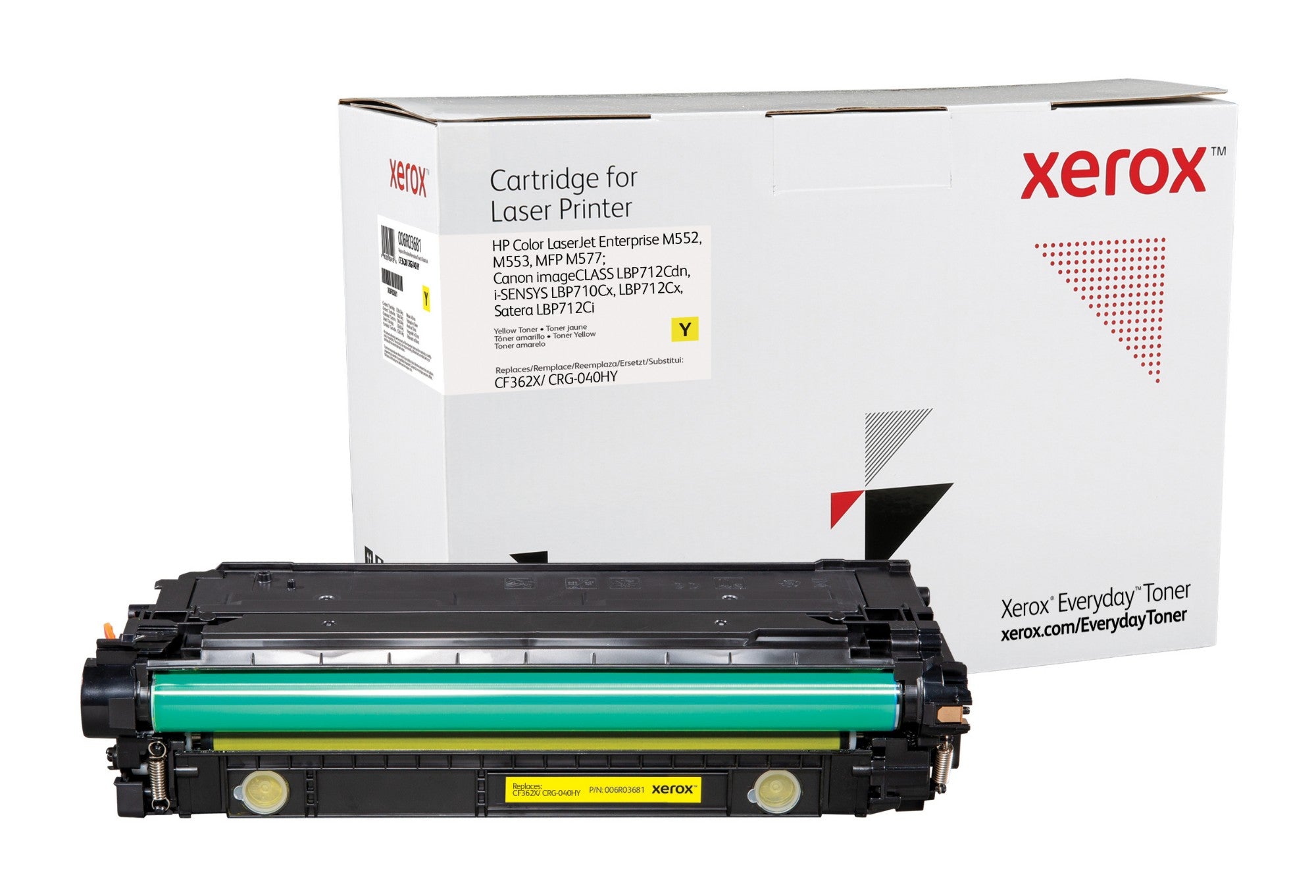 Xerox 006R03681 Toner cartridge yellow, 9.5K pages (replaces Canon 040HY HP 508X/CF362X) for Canon LBP-710/HP CLJ M 552