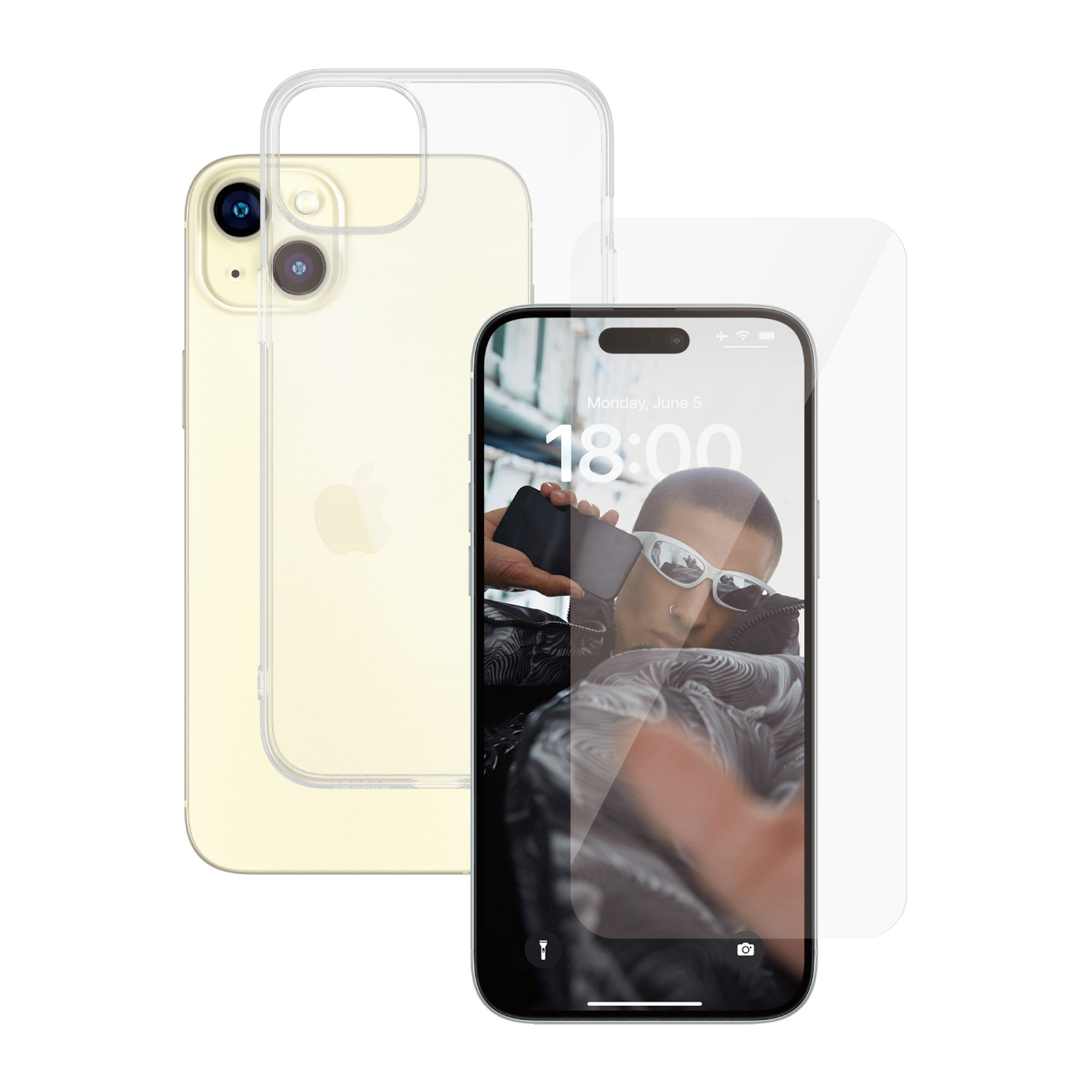 SAFE. by PanzerGlass® 2-in-1 Pack iPhone iPhone 15 Plus