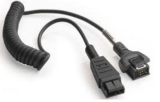 Motorola 25-114186-03R audio cable Black  - Computer Cables - Zebra