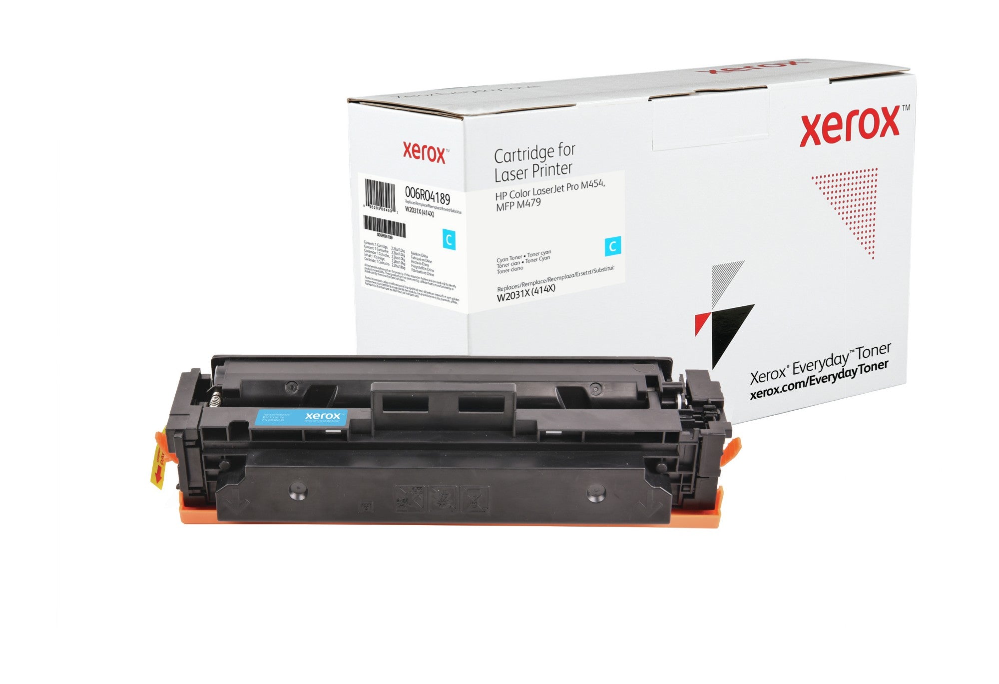 Xerox 006R04189 Toner cartridge cyan, 6K pages (replaces HP 415X/W2031X) for HP E 45028/M 454  - Printers & Scanners - Xerox