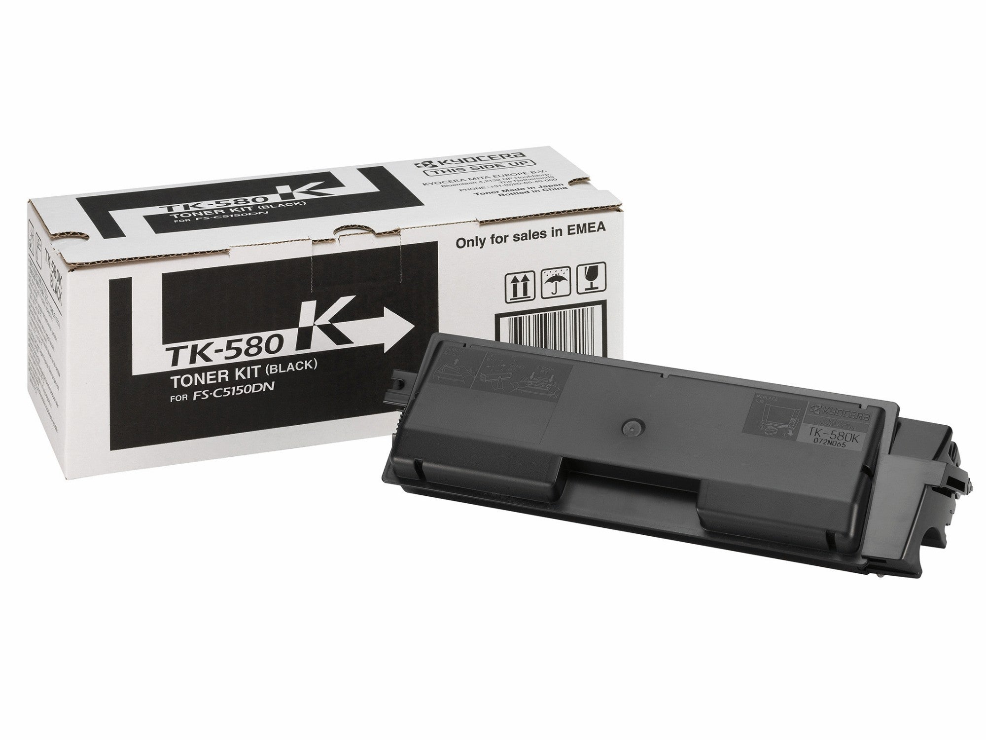 Kyocera 1T02KT0NL0/TK-580K Toner black, 3.5K pages ISO/IEC 19798 for Kyocera FS-C 5150