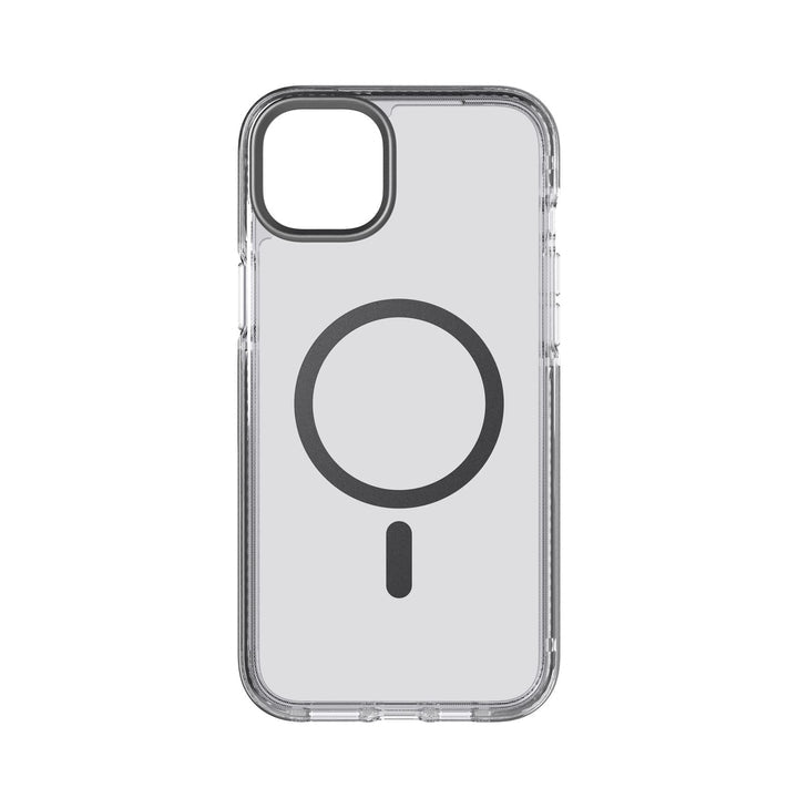 Tech21 Evo Crystal mobile phone case 17 cm (6.7") Cover Black, Transparent