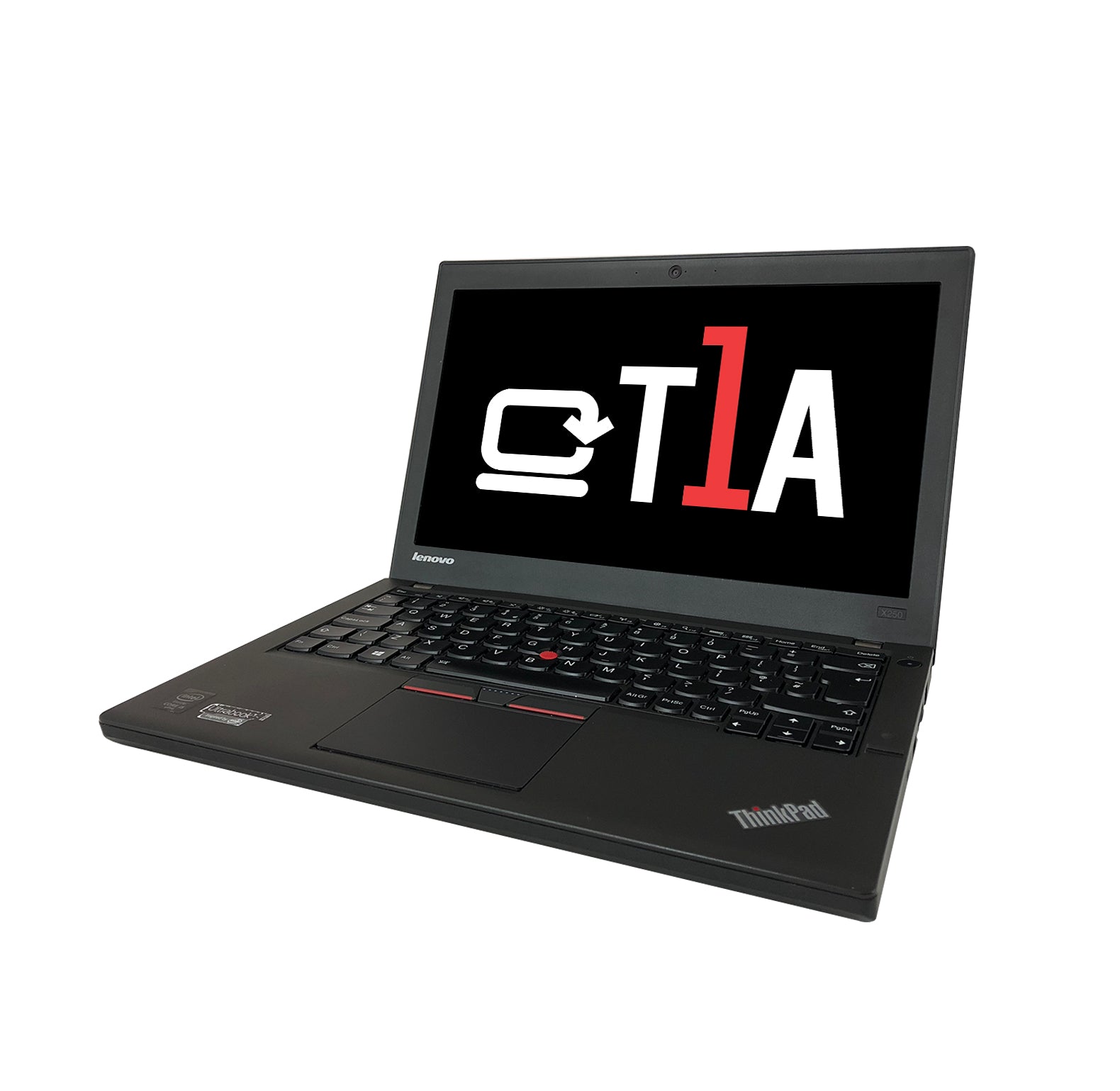 T1A Lenovo ThinkPad X250 Refurbished Intel® Core™ i5 i5-5300U Laptop 31.8 cm (12.5") HD 8 GB DDR3L-SDRAM 240 GB SSD Windows 10 Pro Black