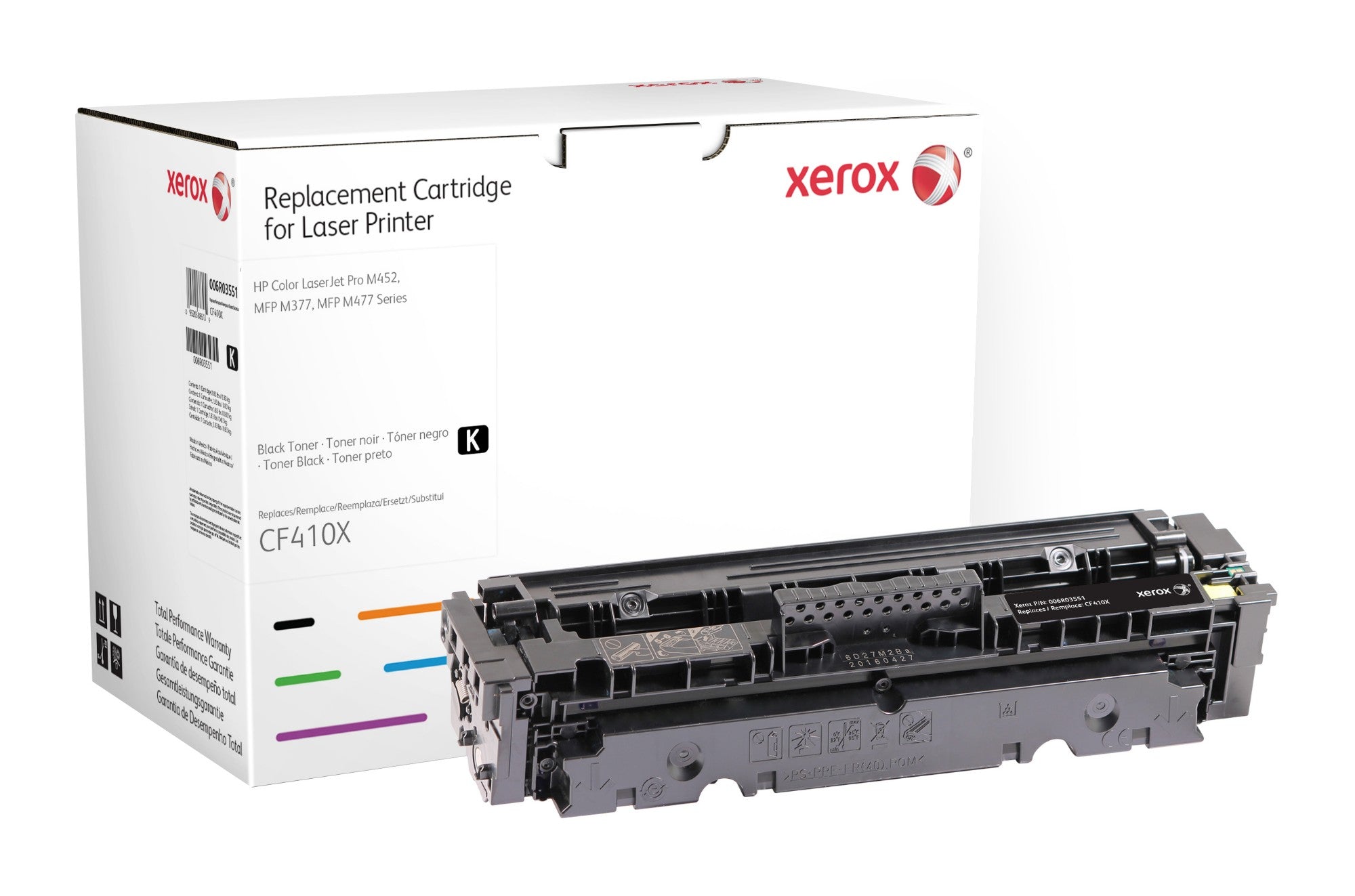 Xerox 006R03551 Toner cartridge black, 6.5K pages (replaces HP 410X/CF410X) for HP Pro M 452