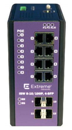 Extreme networks 16802 network switch Managed L2 Fast Ethernet (10/100) Power over Ethernet (PoE) Black, Lilac  - Networking - EXTREME NETWORKS