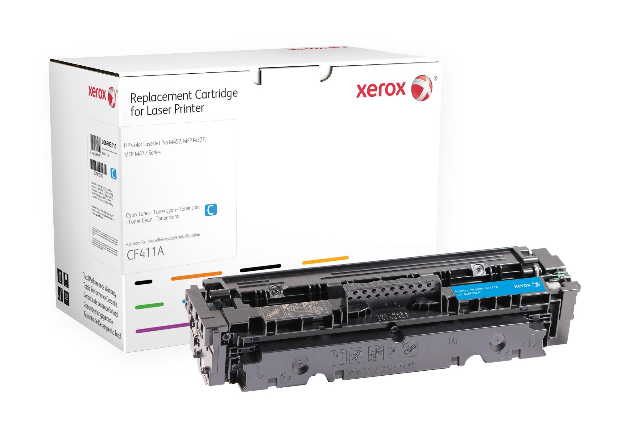 Xerox 006R03516 Toner cartridge cyan, 2.3K pages (replaces HP 410A/CF411A) for HP Pro M 452