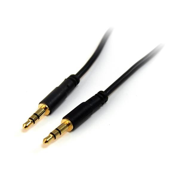 StarTech.com 6 ft Slim 3.5mm Stereo Audio Cable - M/M  - Computer Cables - StarTech.com