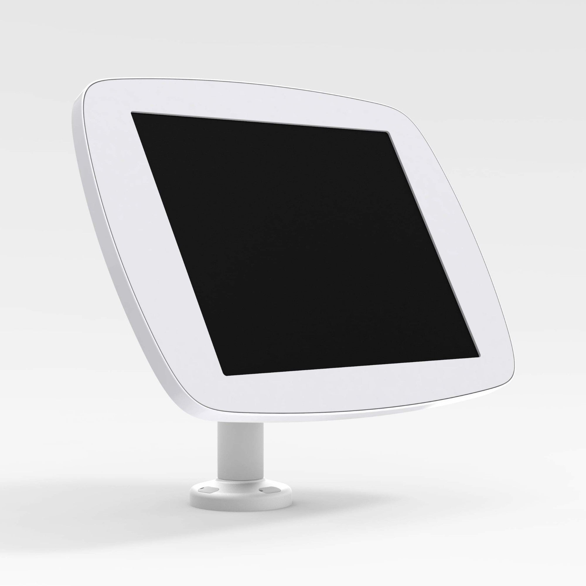 Bouncepad Swivel 60 | Apple iPad Pro 1/2 Gen 12.9 (2015 - 2017) | White | Covered Front Camera and Home Button |  - Computers - BOUNCEPAD