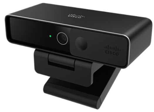 Cisco Desk Camera 4K in Carbon Black with up to 4K Ultra HD Video, Dual Microphones, Low-Light Performance, 1-Year Limited Hardware Warranty (CD-DSKCAM-C-WW)