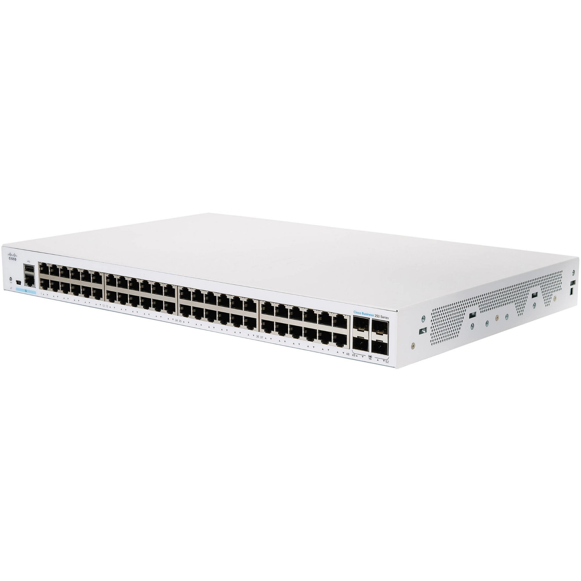 Cisco Business CBS250-48T-4G Smart Switch | 48 Port GE | 4x1G SFP | Limited Lifetime Protection (CBS250-48T-4G)