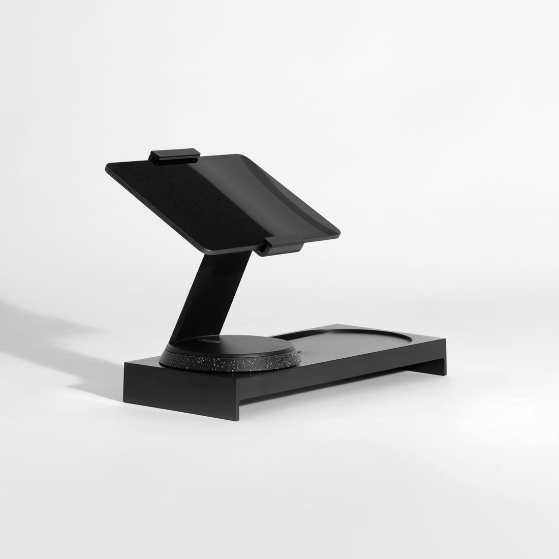 Bouncepad Caddy Dark | iPad Stand Organiser  - Computers - BOUNCEPAD