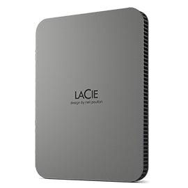 LaCie Mobile Drive Secure external hard drive 4 TB Grey  - Data Storage - LaCie