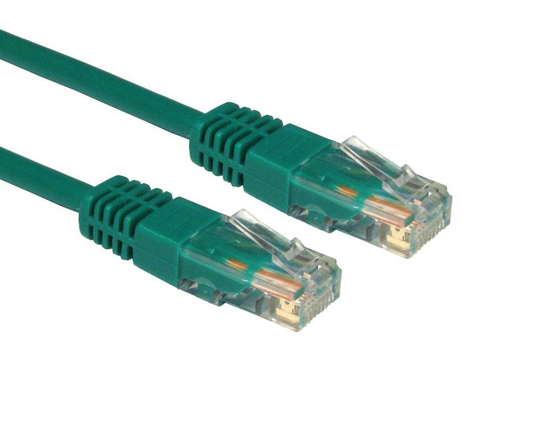 Cables Direct URT-602G networking cable Green 2 m Cat5e U/UTP (UTP)
