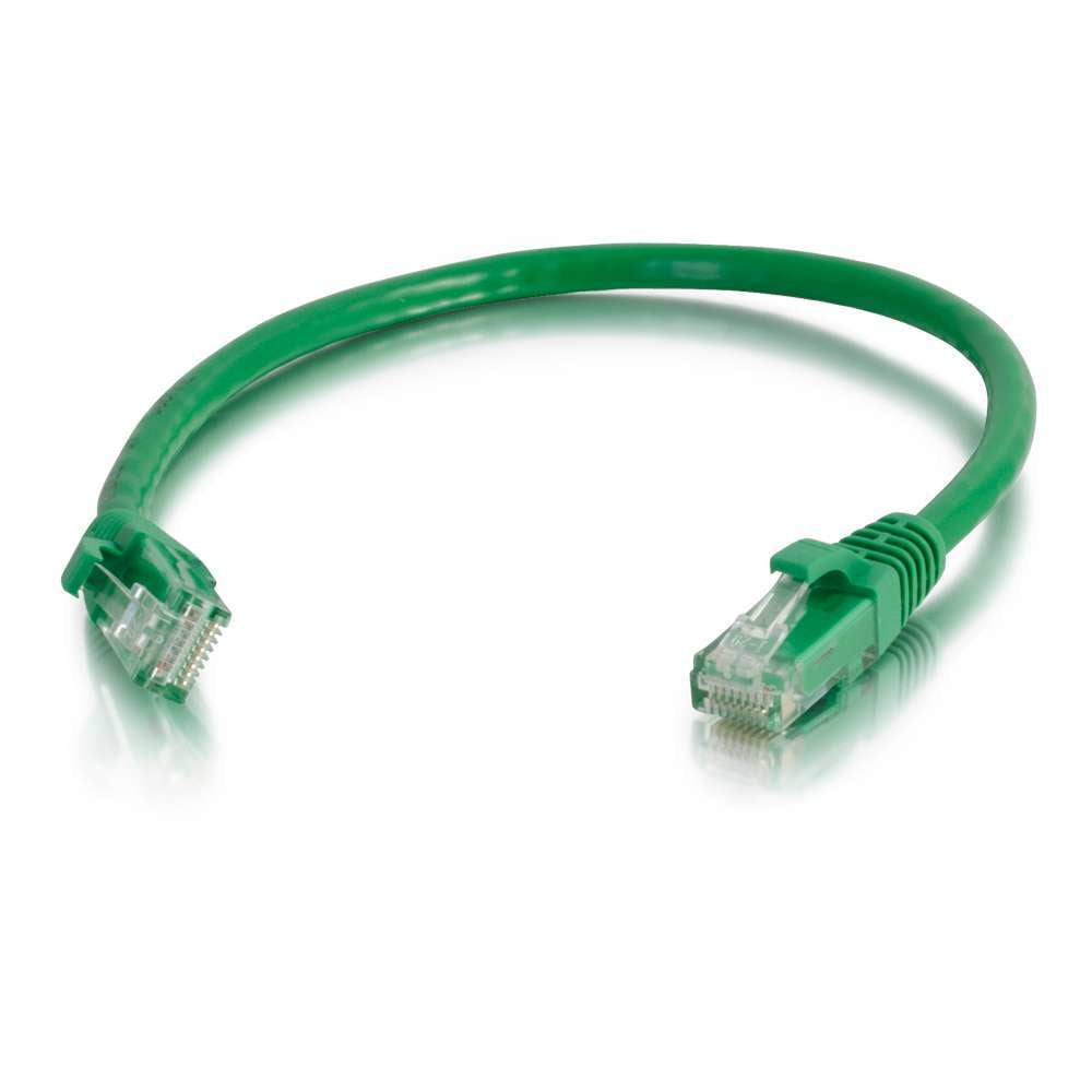 C2G 3m Cat6 Booted Unshielded (UTP) Network Patch Cable - Green