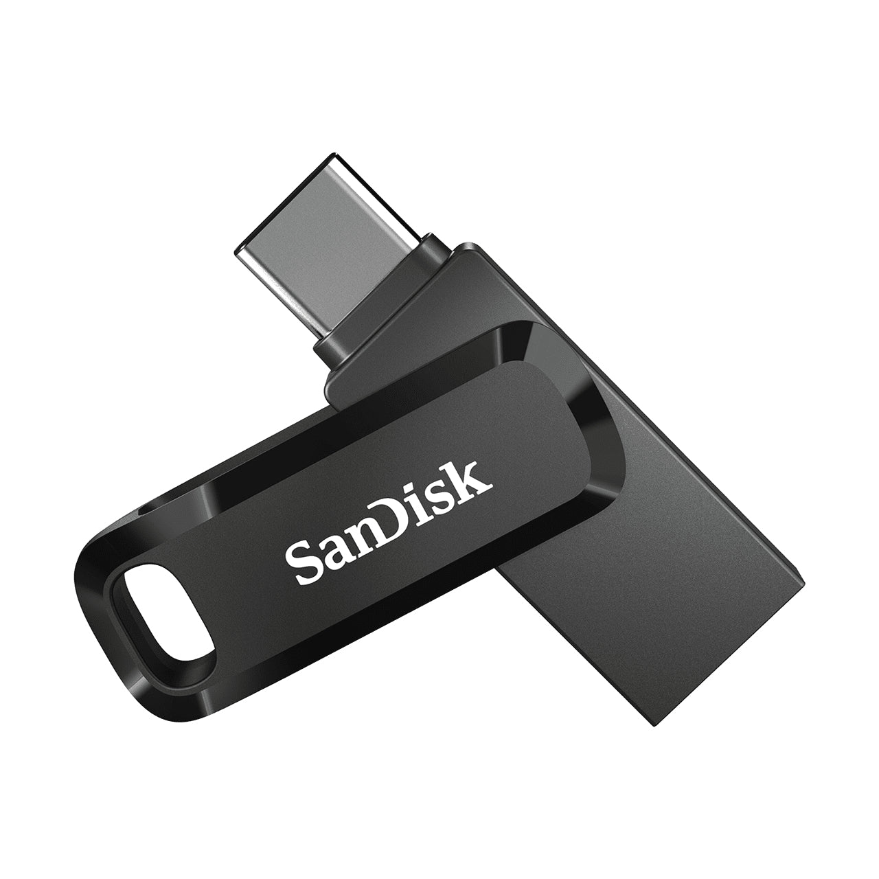 SanDisk Ultra Dual Drive Go USB flash drive 64 GB USB Type-A / USB Type-C 3.2 Gen 1 (3.1 Gen 1) Black  - Data Storage - Sandisk