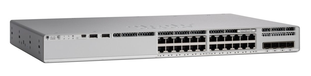 Cisco C9200L-24PXG-4X-E network switch Managed L3 Power over Ethernet (PoE) Grey  - Networking - Cisco