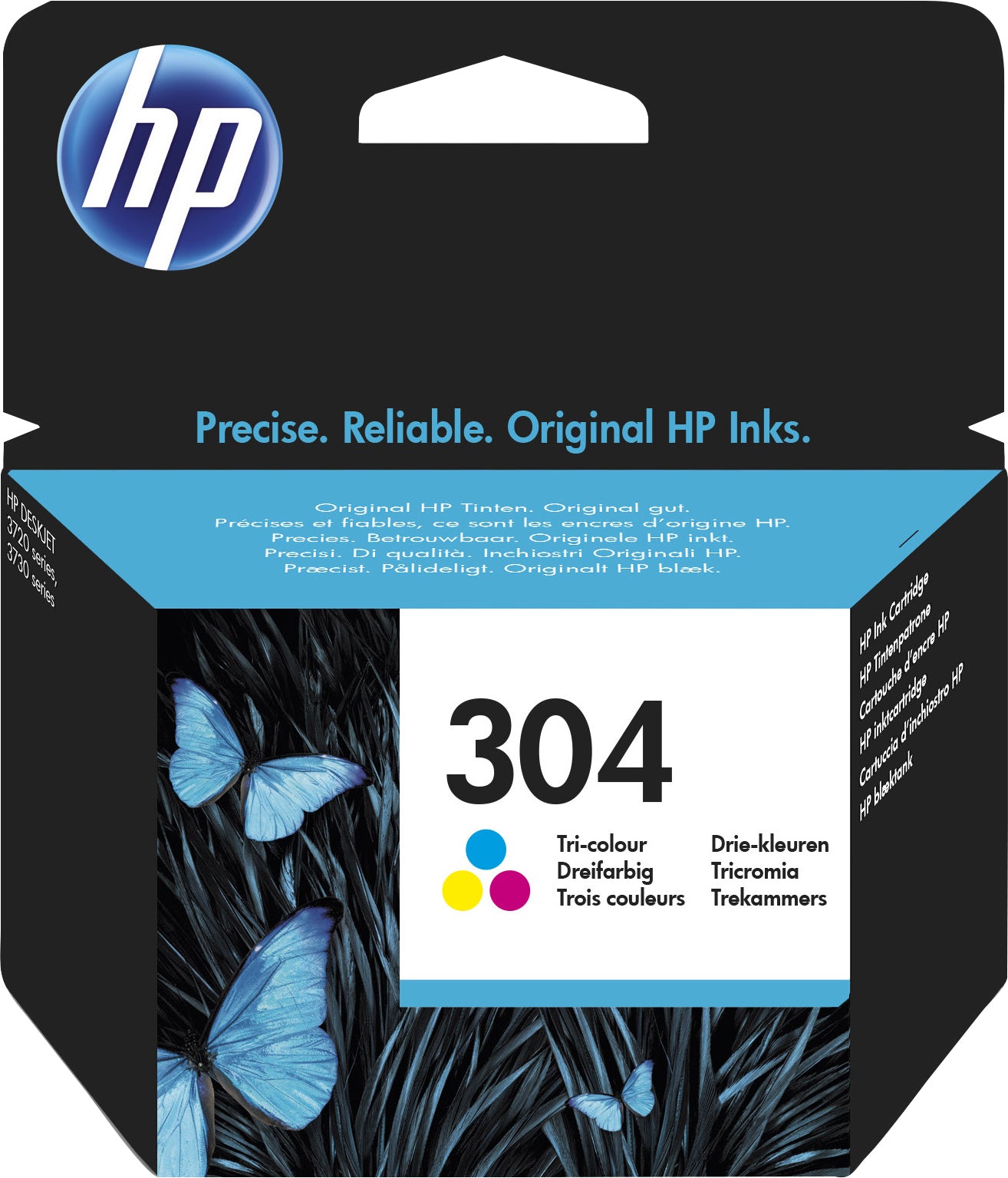 HP N9K05AE/304 Printhead cartridge color, 100 pages/5% 2ml for HP DeskJet 2620/3720