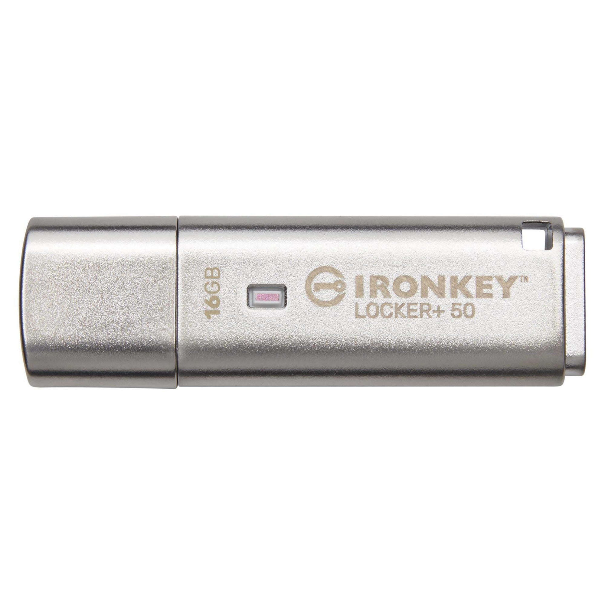 Kingston Technology IronKey 16GB IKLP50 AES USB, w/256bit Encryption  - Data Storage - Kingston Technology