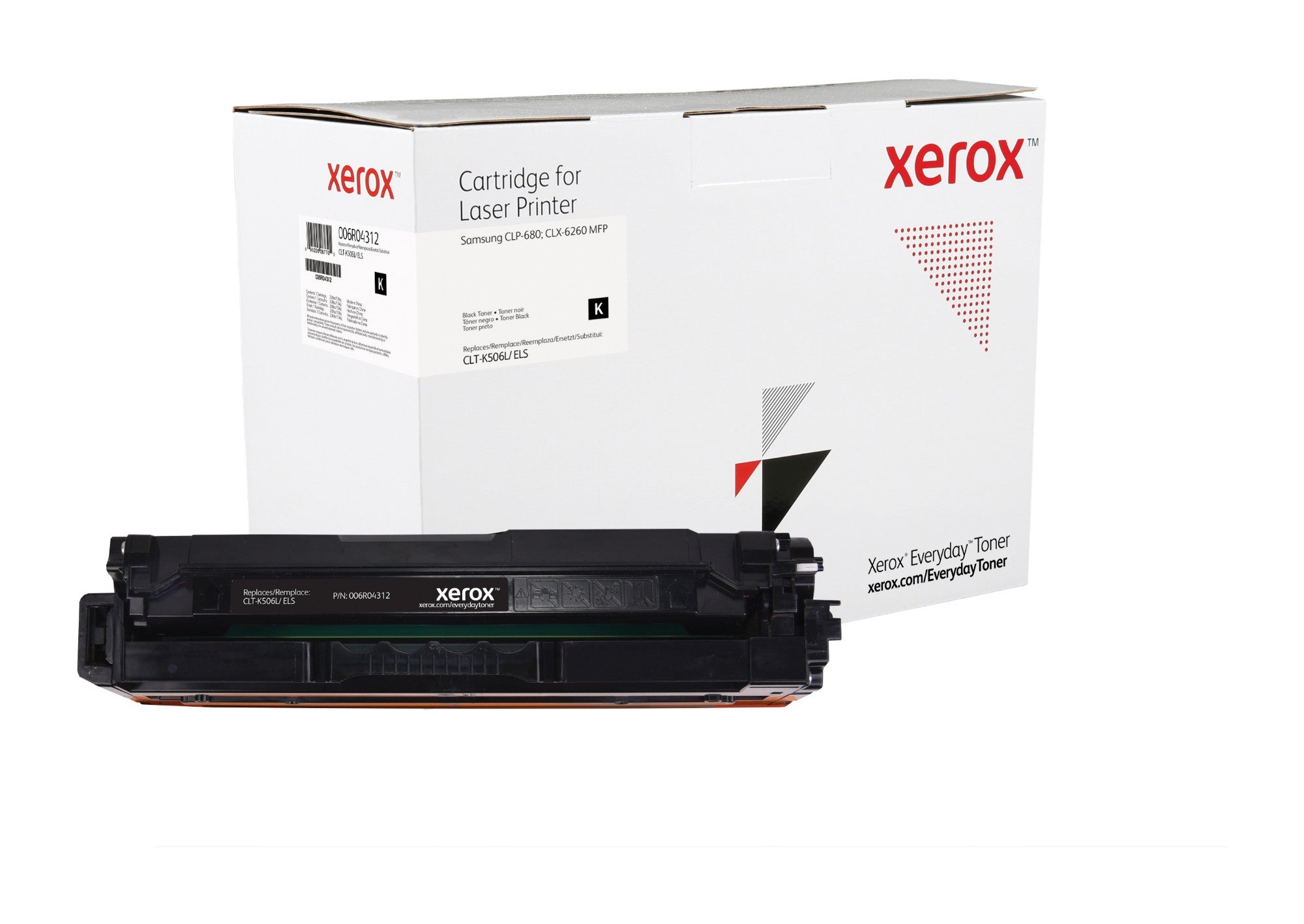 Xerox 006R04312 Toner cartridge black, 6K pages (replaces Samsung K506L) for Samsung CLP-680