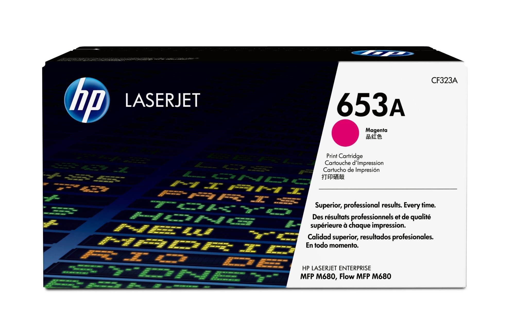 HP CF323A/653A Toner cartridge magenta, 16.5K pages ISO/IEC 19798 for HP Color LaserJet M 680