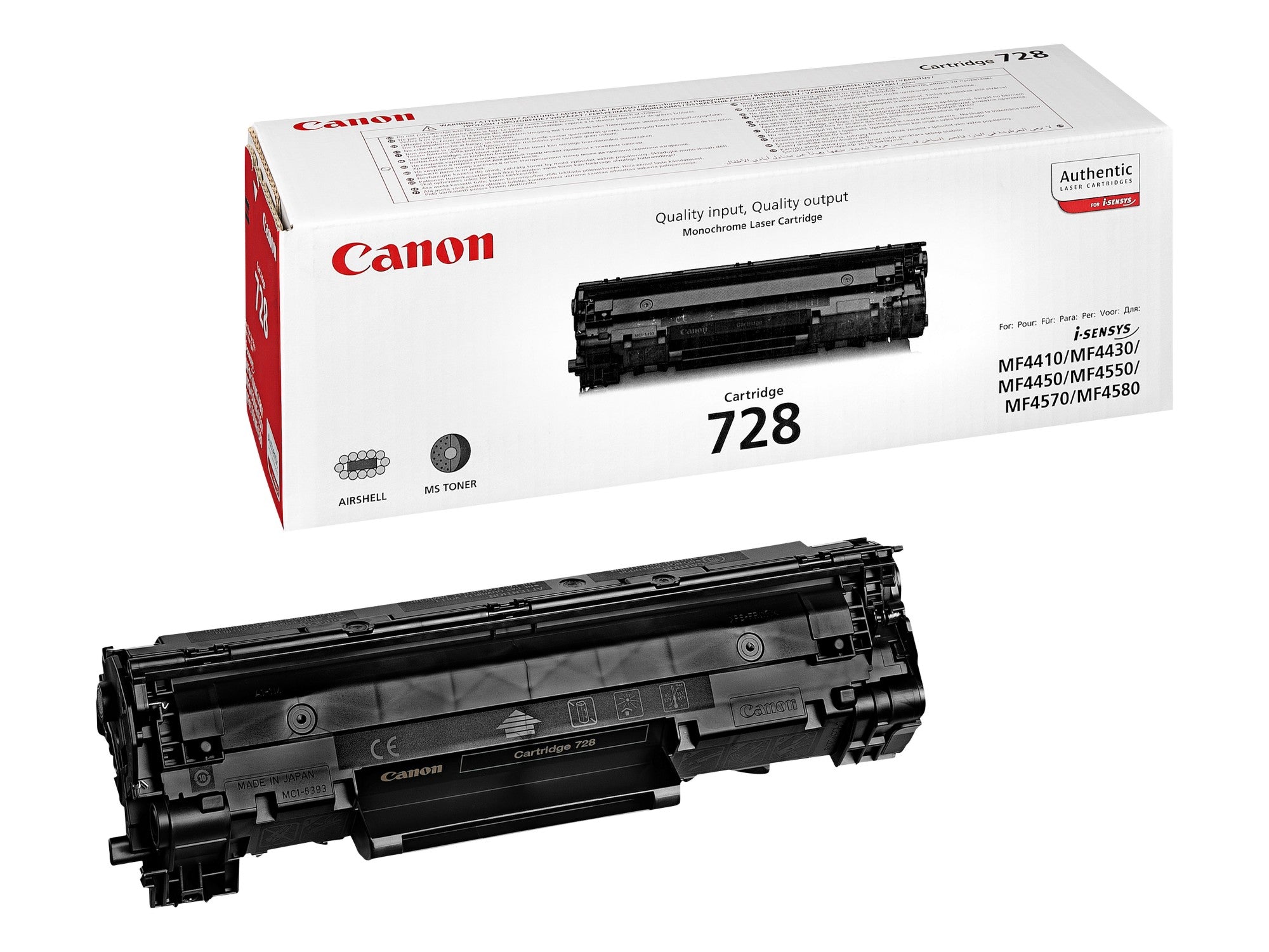 Canon 3500B002/728 Toner cartridge black, 2.1K pages ISO/IEC 19752 for Canon MF 4410
