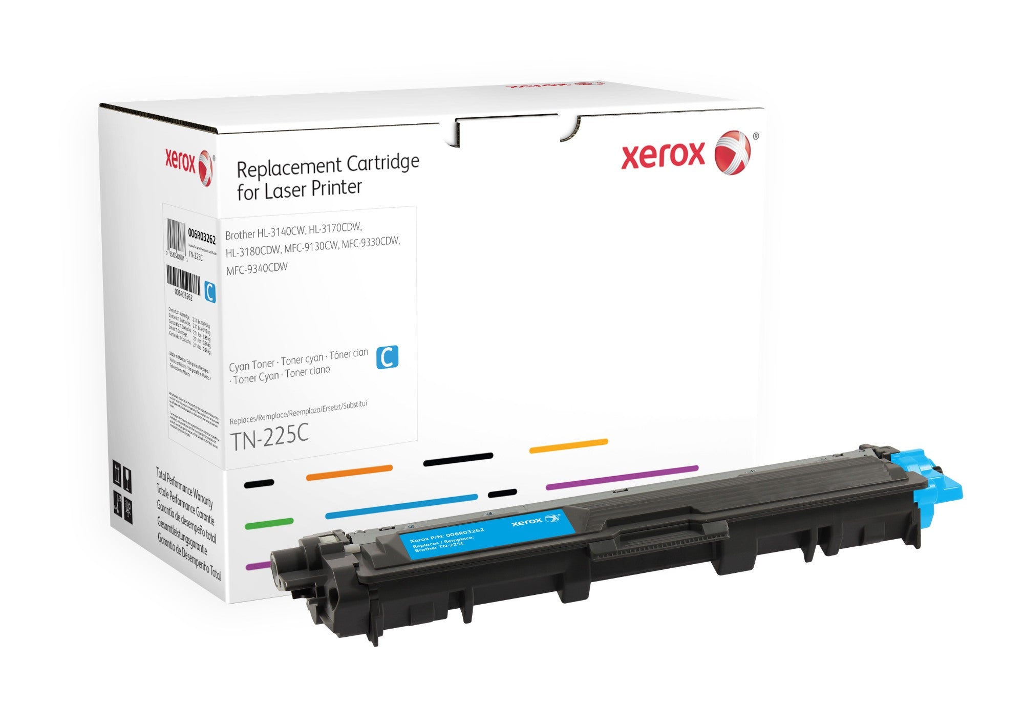 Xerox 006R03262 Toner-kit cyan, 1x2.3K pages Pack=1 (replaces Brother TN245C) for Brother HL-3140