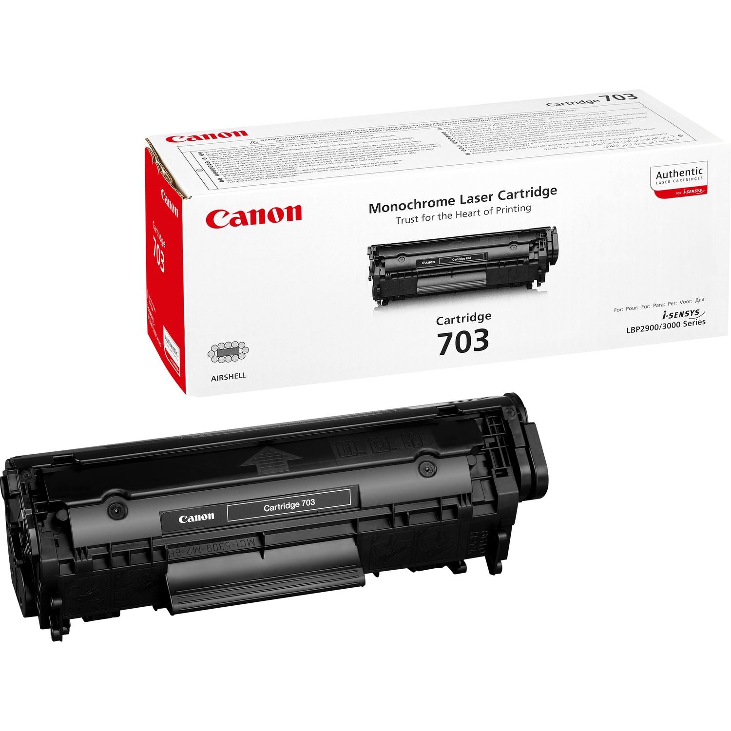 Canon 7616A005/703 Toner cartridge black, 2K pages/5% for Canon LBP-3000