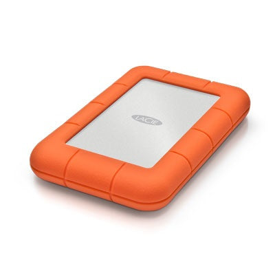 LaCie Rugged Mini external hard drive 5000 GB Orange  - Data Storage - LaCie